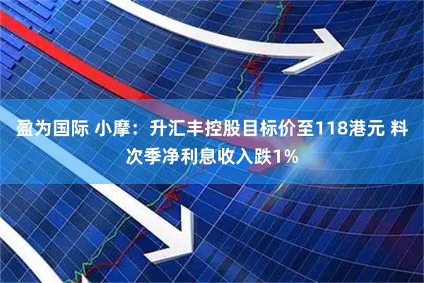 盈为国际 小摩：升汇丰控股目标价至118港元 料次季净利息收入跌1%