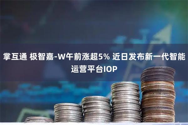 掌互通 极智嘉-W午前涨超5% 近日发布新一代智能运营平台IOP