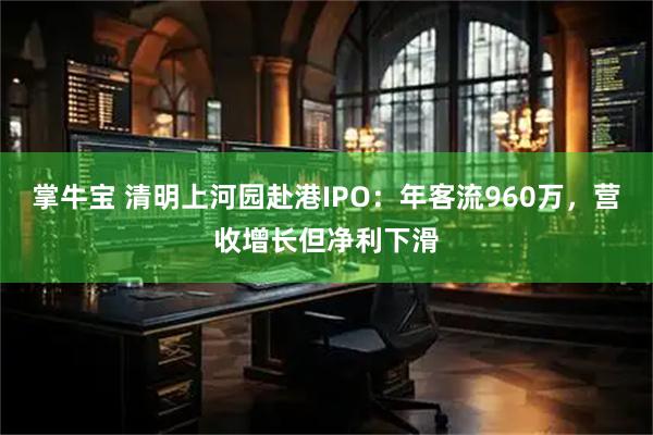 掌牛宝 清明上河园赴港IPO：年客流960万，营收增长但净利下滑