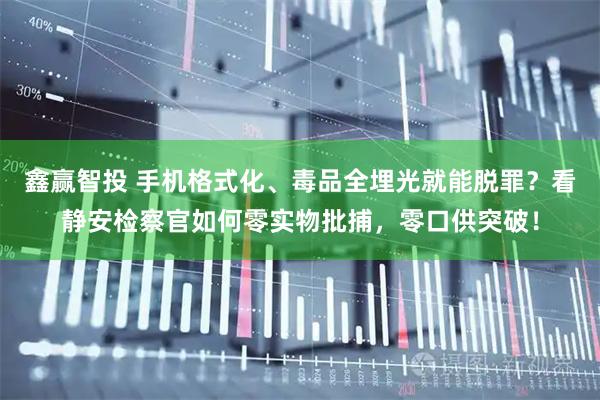 鑫赢智投 手机格式化、毒品全埋光就能脱罪？看静安检察官如何零实物批捕，零口供突破！